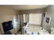 Bathroom with tub, shower, and double vanity at 59 Dreamy Hill Ave, North Las Vegas, NV 89031