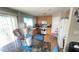Eat-in kitchen with wood cabinets, and a table for four at 59 Dreamy Hill Ave, North Las Vegas, NV 89031