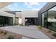 Bright, open central courtyard with desert landscaping and views at 705 Dragon Peak Dr, Henderson, NV 89012