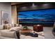 Relaxing living area with panoramic views and stylish seating at 705 Dragon Peak Dr, Henderson, NV 89012