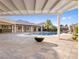 Stunning pool and spa with pergola and fire pit; perfect for outdoor entertaining at 7840 Thunder Echo St, Las Vegas, NV 89131