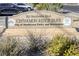 Cinnamon Ridge Park sign, City of Henderson at 869 Ashford Way, Henderson, NV 89015