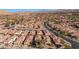 Aerial view of large neighborhood in desert at 1327 Beehive Ln, Mesquite, NV 89034