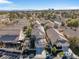 Aerial view of house and neighborhood; desirable location, near golf course at 1352 Fox Acres Dr, Las Vegas, NV 89134