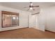 Bright bedroom with ceiling fan and ample closet space at 23 Feather Sound Dr, Henderson, NV 89052