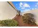 Landscaped side yard with desert landscaping at 3493 Lupine Bush Ct, Las Vegas, NV 89135