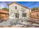 Private backyard with patio and gravel landscaping at 5213 Tamanar Dr, Las Vegas, NV 89130