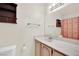 Bathroom with vanity, toilet and shower at 5261 S Sandhill Rd, Las Vegas, NV 89120