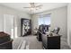 Home office with built-in desk and plenty of storage at 5448 Hestia Hills Ct, Las Vegas, NV 89149