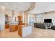 Modern kitchen featuring granite countertops and stainless steel appliances at 894 Moonstone Dr, Boulder City, NV 89005