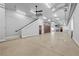 Large garage with plenty of room for vehicles and storage at 10923 Willow Heights Dr, Las Vegas, NV 89135