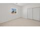 Spacious bedroom with vinyl flooring and double door closet at 251 Glenoaks St, Pahrump, NV 89048
