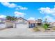 Single story home with two car garage,landscaped yard and attractive curb appeal at 2829 Forrest Duke Ct, Las Vegas, NV 89108