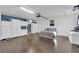 The converted garage has all the amenities of an apartment including a kitchenette at 2829 Forrest Duke Ct, Las Vegas, NV 89108