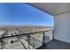 Stunning panoramic view of city skyline and mountains from private balcony at 4381 W Flamingo Rd # 3309, Las Vegas, NV 89103