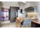 Modern stainless steel kitchen with built in microwave at 4381 W Flamingo Rd # 3309, Las Vegas, NV 89103