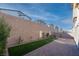 Artificial turf and block wall backyard at 487 Via Renata, Henderson, NV 89044