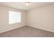Simple bedroom with neutral walls and carpet at 487 Via Renata, Henderson, NV 89044
