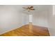 Bedroom with hardwood floors and double door closet at 1200 Cashman Dr, Las Vegas, NV 89102