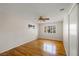 Bedroom with hardwood floors and window view at 1200 Cashman Dr, Las Vegas, NV 89102