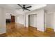 Hardwood floors, and view to living room at 1200 Cashman Dr, Las Vegas, NV 89102