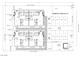 Floor plan showing layout of two building units, parking, and yard areas on a single parcel at 1881 Big Horn St, Pahrump, NV 89048