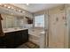 Bathroom with double vanity, bathtub and shower at 4137 Keasberry Ave, North Las Vegas, NV 89081