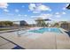 Community pool with a separate shallow area at 4465 Shimmering Skies St # 1177, North Las Vegas, NV 89031