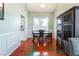 Bright dining room with a wooden table and chairs at 6112 Browning Way, Las Vegas, NV 89130