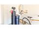 Garage with water softener and extra storage at 632 Confidence St, Henderson, NV 89011