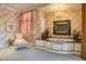Elegant bathroom with soaking tub, marble accents, and separate shower at 66 Innisbrook Ave, Las Vegas, NV 89113