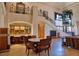 Game room with wet bar and circular table at 66 Innisbrook Ave, Las Vegas, NV 89113