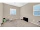 Empty bedroom with carpet and windows at 7906 Woolly St, Las Vegas, NV 89149