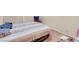 Bedroom with air mattress and other furniture at 7906 Woolly St, Las Vegas, NV 89149