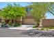 Two-story house with attached garage and landscaping at 7906 Woolly St, Las Vegas, NV 89149
