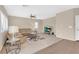 Spacious living room with neutral color palette and plush seating at 7906 Woolly St, Las Vegas, NV 89149