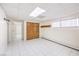 Clean and bright basement with tile floors and ample storage at 875 Cooper St, Overton, NV 89040