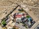 Aerial view of property with pool and surrounding homes at 8870 W Craig Rd, Las Vegas, NV 89129