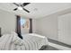 Comfortable bedroom with a full-size bed and updated decor at 8870 W Craig Rd, Las Vegas, NV 89129