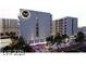 Modern apartment building with surrounding cityscape views at 924 S First St # 510, Las Vegas, NV 89101