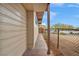 A fenced side yard offers a secure outdoor area adjacent to the home, with gate access to parked cars in the back at 111 Manganese St, Henderson, NV 89015