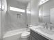 Clean bathroom with tub and vanity at 2140 Upland Ave, Pahrump, NV 89048
