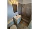 Clean bathroom with shower/tub combo and vanity at 2208 W Washington Ave, Las Vegas, NV 89106