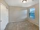 Simple bedroom with carpet and window at 3206 Brynley Ave, Henderson, NV 89044