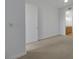 Bedroom with carpet flooring and bathroom access at 38 E Serene Ave # 416, Las Vegas, NV 89123