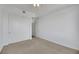 Bright bedroom with double door closet and carpet flooring at 38 E Serene Ave # 416, Las Vegas, NV 89123