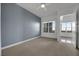 Bedroom with a view and carpet flooring at 38 E Serene Ave # 416, Las Vegas, NV 89123