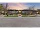 Stunning modern home with stone accents and landscaped grounds at 8075 Palm Cove Ct, Las Vegas, NV 89129
