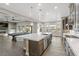 Spacious kitchen boasts a large island, stainless steel appliances, and ample cabinetry at 8075 Palm Cove Ct, Las Vegas, NV 89129
