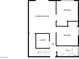 Upper floor plan showing two bedrooms, a bath, and recreation room at 9801 Fast Elk St, Las Vegas, NV 89143